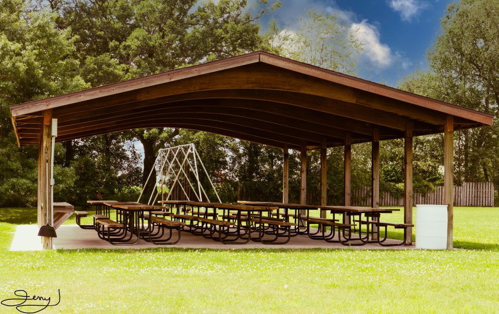 Pavilions Victor Township Hall